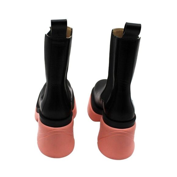 Wardrobe 02 Flash Contrast-Sole Tire Ankle Boots - Picture 8 of 8